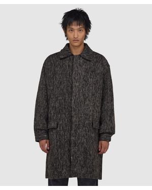 BEACH BRAINS City Trench Jacket - Gray