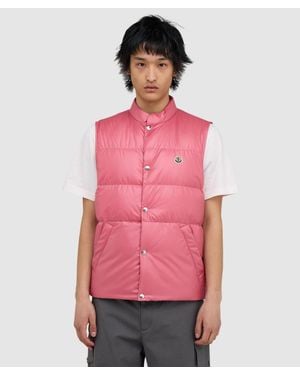 Moncler Restigo Down Gilet - Pink