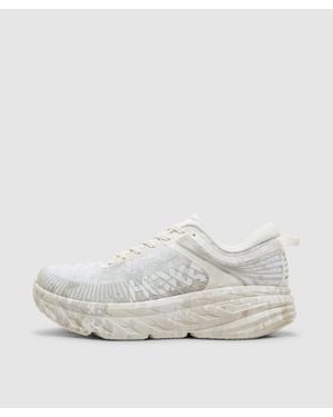 Hoka One One X Beams Bondi Trainer - White