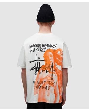 Stussy Venus Pigmented Dyed T-shirt - Orange