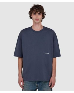 About Blank Box T-Shirt - Blue