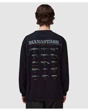 Manastash Citee Lure Long Sleeve T-Shirt - Black