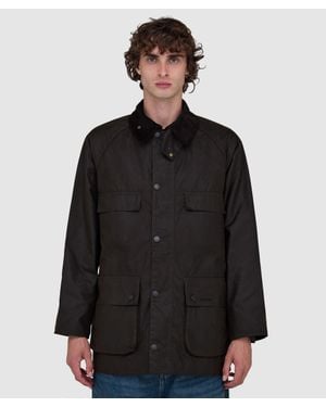 Barbour Sugarlump Bedale Wax Jacket (Dark - Black
