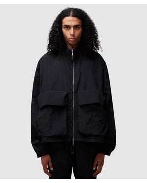 Cole Buxton Nylon Combat Track Jacket - Blue