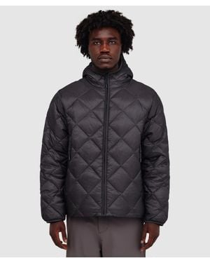 Hiking Patrol Base Lt Down Jacket (Charcoal - Blue