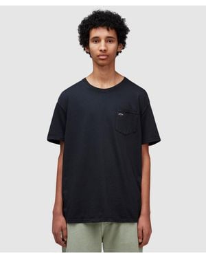 Noah Core Logo Pocket T-Shirt - Blue