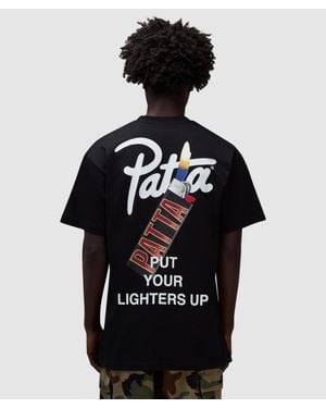 PATTA Lighters T-Shirt - Black