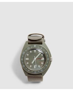 Beams Plus Type-P24 Watch (Sage - Green