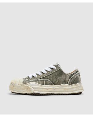 Maison Mihara Yasuhiro Hank Og Sole Bleach Sneaker - Gray