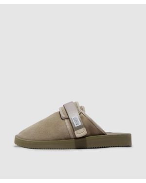 Suicoke Zavo-Mab Mule (Taupe - Natural