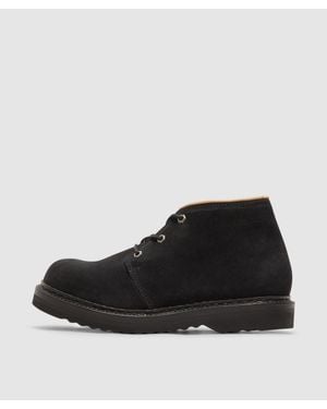 Our Legacy Chukka Boot (Dim Velour Suede - Black