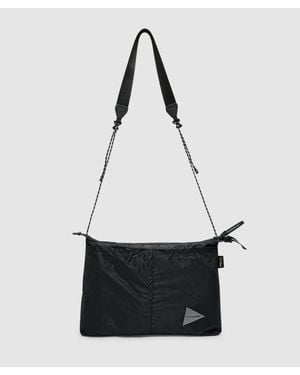 and wander Sil Sacoche Bag - White