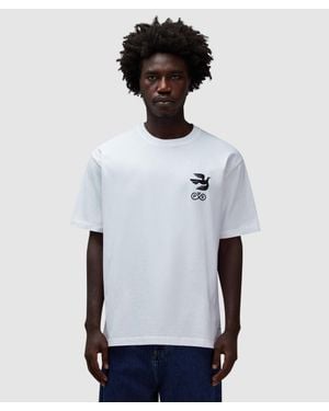 Parra Infinite Bird Logo T-Shirt - White