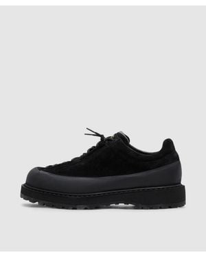 Stone Island Low Top Hiking Trainer - Black