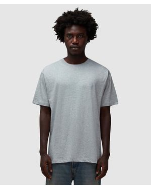 Dime Cursive Small Logo T-Shirt (Heather - Grey