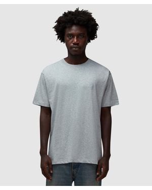 Dime Cursive Small Logo T-Shirt (Heather - Grey