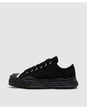 Maison Mihara Yasuhiro Hank Low Og Canvas Trainer - Black