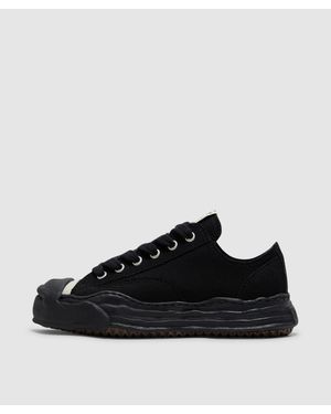 Maison Mihara Yasuhiro Hank Low Og Canvas Trainer - Black