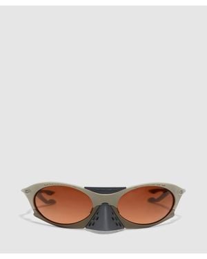 Oakley Plantaris Sunglasses (Matte Sand/Prizm Gradient - Brown