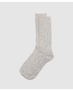 Anonymous Ism Light Slub Crew Sock ( - White