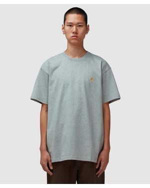 Carhartt Chase T-Shirt Heather - Blue