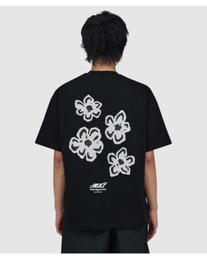 MKI Miyuki-Zoku Hibiscus T-Shirt - Black
