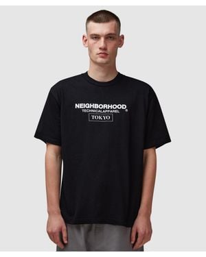 Neighborhood Nh Ss-16 T-Shirt - Black