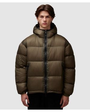 MKI Miyuki-Zoku Translucent Bubble Jacket Moss - Brown