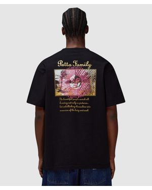 PATTA Postcard T-Shirt - Black