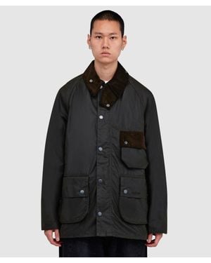 Barbour Modified Solway Wax Jacket - Black