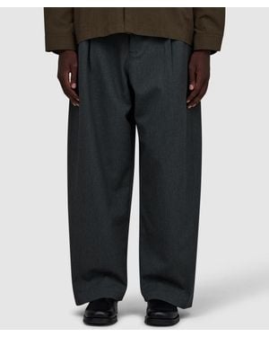 SAGE NATION Single Pleat Pant (Mid - Black