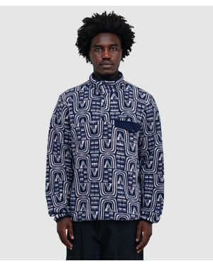 Patagonia Synchilla Snap-T Fleece Sweater (Flow: Sunken - Blue