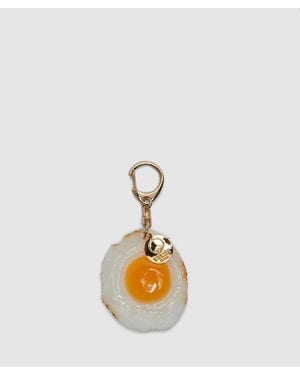 BEAMS Japan X Sample Kobo Fried Egg Keychain (Fried Egg - Metallic
