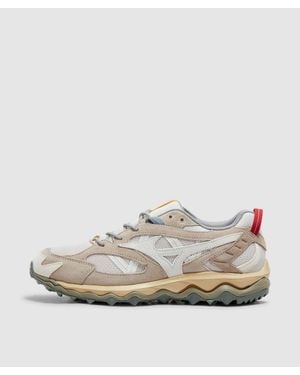 Mizuno Wave Mujin Tl Gore-Tex Trainer (Wind Chime/ Snow/Vintage Khaki - White
