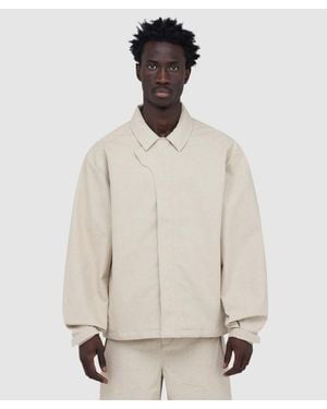 Hiking Patrol Waypoint Linen Jacket - Natural