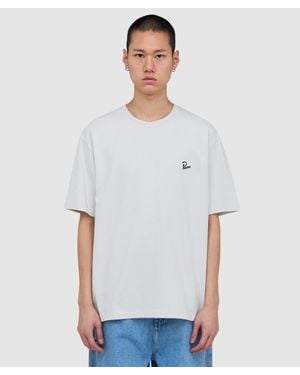 Parra Signature T-Shirt (Greyish - White