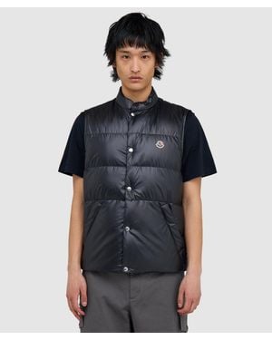 Moncler Restigo Down Vest - Black