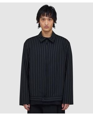 Y-3 Refined Wool Blend Jacket - Blue