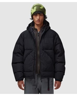 Gramicci Down Puffer Hooded Jacket - Black