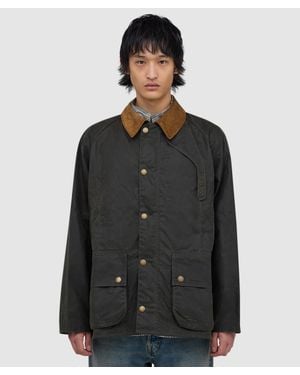 Barbour Modified Beaufort Spectator Wax Jacket (Archive - Black