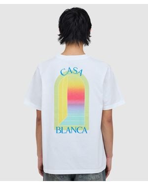 CASABLANCA L'Arche T-Shirt - White