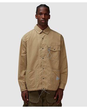 and wander Cordura Shirt Jacket - Natural