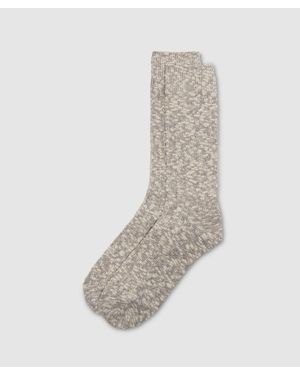Anonymous Ism Light Slub Crew Sock - White