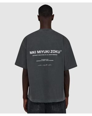 MKI Miyuki-Zoku Design Studio T-Shirt (Pigment - Black