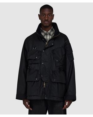 Barbour X Norbit Ripstop Wax Jacket - Black