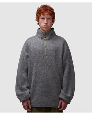 Nanamica Mohair Pullover - Grey