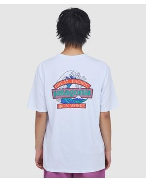 Patagonia Great Waves Responsibilitee T-Shirt - White