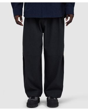 SAGE NATION Zushi Wool Pant (Charcoal - Black