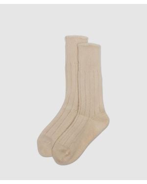 Anonymous Ism Tam Lowgauge Rib Sock (Oatmeal - Natural