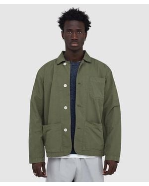 Service Works Easy Chef Shirt Jacket - Green